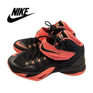 Nike Zoom LeBron Soldier 8 Punch 653645-001 Youth Basketball Shoes Sneakers 6.5Y